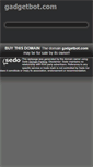 Mobile Screenshot of gadgetbot.com